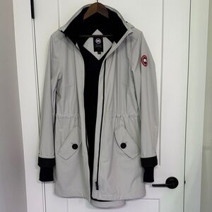Authentic Canada Goose Avery Water Resistant Softshell Jacket Size XL Grey Frost